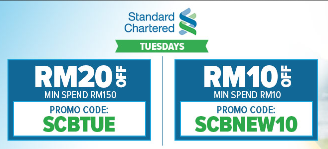 Lazada x Standard Chartered Bank Every Tuesday